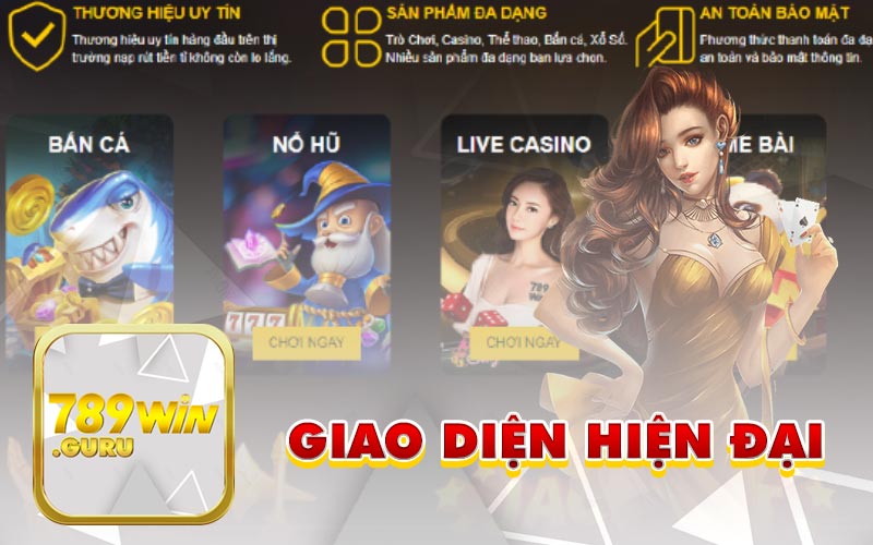 Giao diện hiện đại